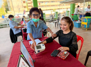 กิจกรรมบริจาคโลหิต ช่วยชีวิตเพื่อมนุษย์ พารามิเตอร์รูปภาพ 8